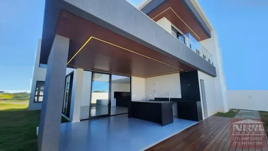 Casa de Condomínio com 4 Quartos à venda, 494m² no Alphaville (Abrantes), Camaçari