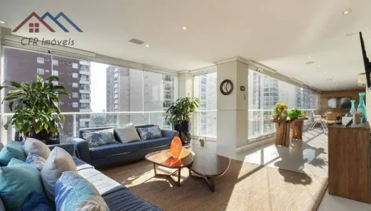 Apartamento com 4 Quartos para venda ou aluguel, 370m² no Campo Belo, São Paulo