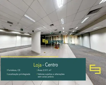 Ponto Comercial para alugar, 2511m² no Centro, Fortaleza