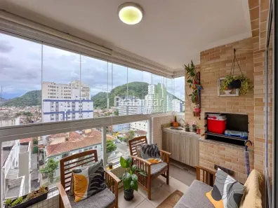 Apartamento com 2 Quartos à venda, 72m² no Centro, São Vicente