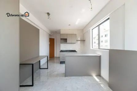 Apartamento com 1 Quarto para alugar, 23m² no Jardim Botânico, Curitiba