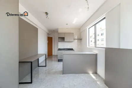 Apartamento com 1 Quarto para venda ou aluguel, 23m² no Jardim Botânico, Curitiba