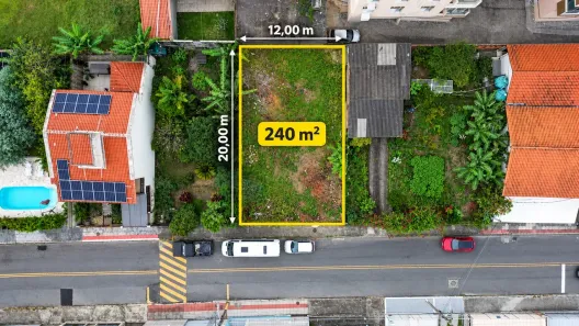 Lote/Terreno à venda, 240m² no Capoeiras, Florianópolis