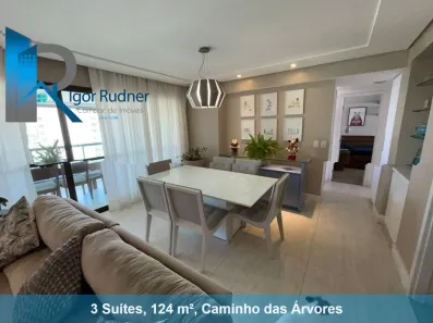 Apartamento com 3 Quartos à venda, 124m² no Caminho das Árvores, Salvador