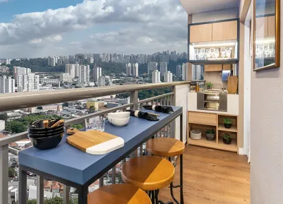 Apartamento com 1 Quarto à venda, 28m² no Santo Amaro, São Paulo