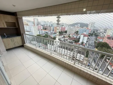 Apartamento com 2 Quartos para alugar, 93m² no Paquetá, Santos