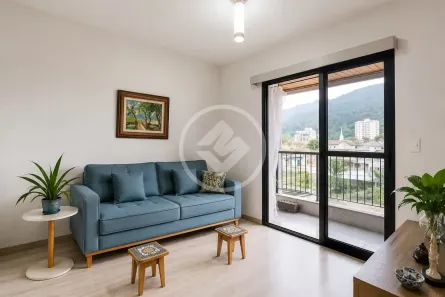 Apartamento com 2 Quartos à venda, 56m² no Artistas, Teresópolis