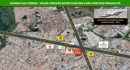 Lote/Terreno à venda, 20000m² no São Cristóvão, São José dos Pinhais