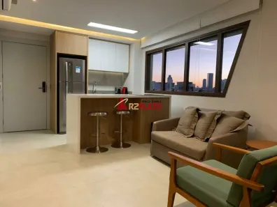 Flat com 1 Quarto para alugar, 49m² no Vila Olímpia, São Paulo
