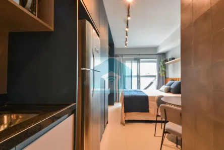 Apartamento com 1 Quarto à venda, 24m² no Indianópolis, São Paulo