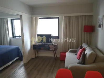 Flat com 1 Quarto para alugar, 32m² no Jardim Paulista, São Paulo