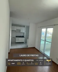 Apartamento com 2 Quartos à venda, 45m² no Centro, Lauro de Freitas