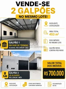 Galpão/Depósito/Armazém à venda, 450m² no Centro, Anápolis