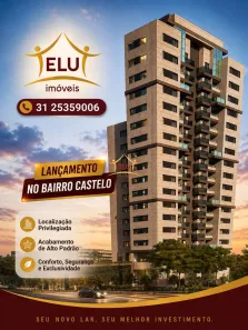Apartamento com 3 Quartos à venda, 98m² no Castelo, Belo Horizonte