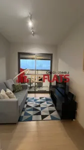 Apartamento com 1 Quarto para alugar, 25m² no Consolação, São Paulo