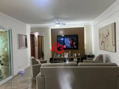 Apartamento com 3 Quartos à venda, 123m² no Ponta da Praia, Santos