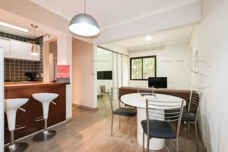 Apartamento com 1 Quarto para alugar, 40m² no Cerqueira César, São Paulo