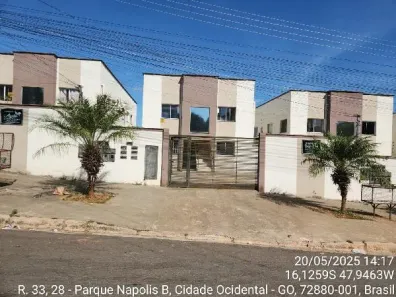 Apartamento com 2 Quartos à venda, 48m² no Parque Nápolis B, Cidade Ocidental