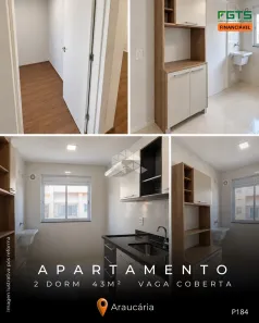 Apartamento com 2 Quartos à venda, 43m² no Capela Velha, Araucária