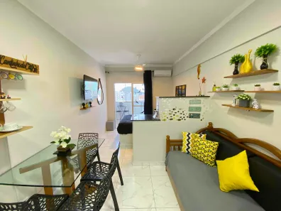 Apartamento com 1 Quarto à venda, 29m² no Pitangueiras, Guarujá