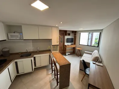 Apartamento com 1 Quarto para alugar, 30m² no Jaqueira, Recife