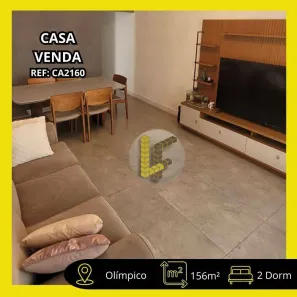 Casa com 2 Quartos à venda, 156m² no Olímpico, São Caetano do Sul