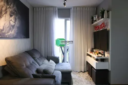 Apartamento com 2 Quartos para alugar, 48m² no Parque João Ramalho, Santo André