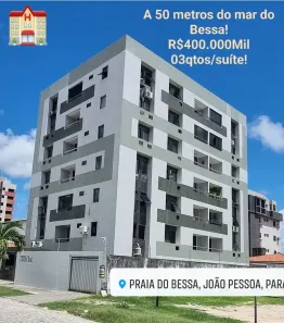Apartamento com 3 Quartos à venda, 73m² no Bessa, João Pessoa