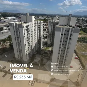 Apartamento com 2 Quartos à venda, 50m² no Chácaras Rio-Petrópolis, Duque de Caxias