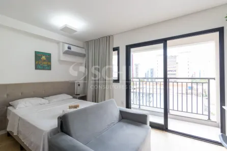 Apartamento com 1 Quarto à venda, 26m² no Mirandópolis, São Paulo
