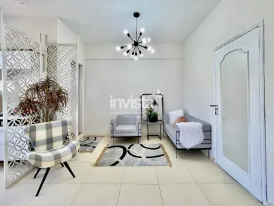 com 1 Quarto à venda, 49m² no Macuco, Santos