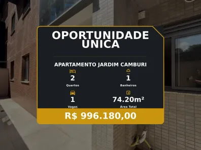 Apartamento com 2 Quartos à venda, 74m² no Jardim Camburi, Vitória