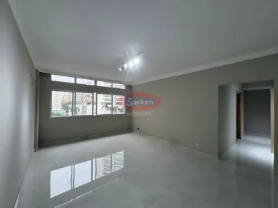 Apartamento com 3 Quartos para alugar, 135m² no José Menino, Santos