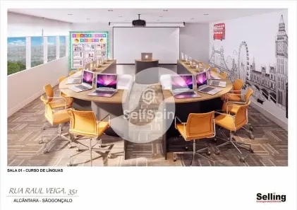 Sala Comercial para alugar, 124m² no Amendoeira, São Gonçalo