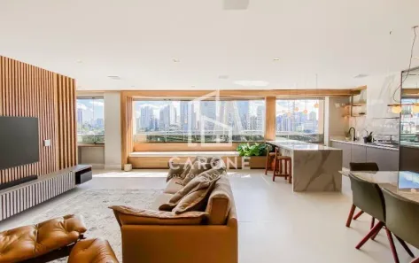 Apartamento com 3 Quartos para alugar, 186m² no Real Parque, São Paulo