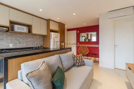 Apartamento com 1 Quarto para alugar, 47m² no Vila Clementino, São Paulo