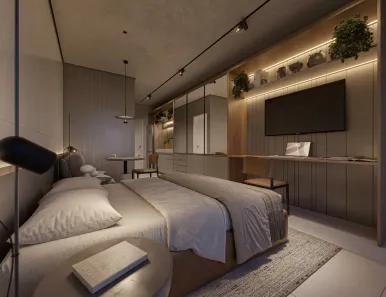 Apartamento com 1 Quarto à venda, 24m² no São João, Itajaí