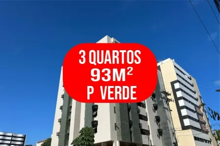Apartamento com 3 Quartos à venda, 94m² no Ponta Verde, Maceió