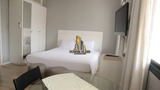 Apartamento com 1 Quarto para alugar, 26m² no Indianópolis, São Paulo