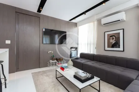 Apartamento com 1 Quarto para alugar, 72m² no Vila Nova Conceição, São Paulo