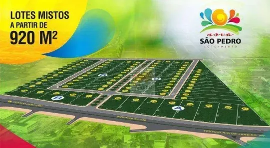 Lote/Terreno à venda, 920m² no Nova São Pedro, São Pedro da Aldeia