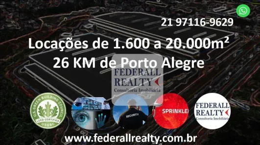 Galpão/Depósito/Armazém para alugar, 1660m² no Neópolis, Gravataí