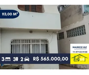 Sobrado com 3 Quartos à venda, 113m² no Vila Tiradentes, São Paulo