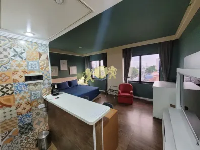 Flat com 1 Quarto para alugar, 28m² no Cidade Mãe do Céu, São Paulo