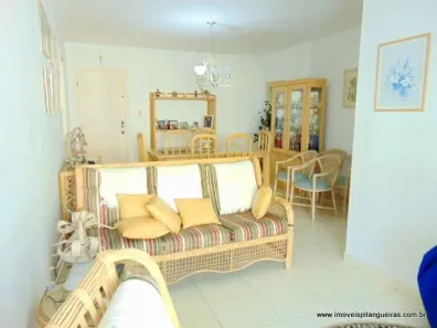 Apartamento com 2 Quartos para alugar, 105m² no Pitangueiras, Guarujá