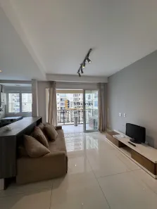 Apartamento com 1 Quarto para alugar, 50m² no Sítio Tamboré Alphaville, Barueri