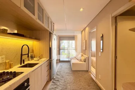 Apartamento com 1 Quarto à venda, 34m² no Brooklin Paulista, São Paulo