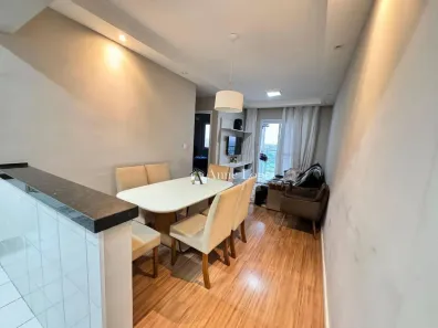 Apartamento com 2 Quartos para alugar, 60m² no Vila Mathias, Santos