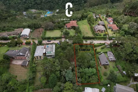 Lote/Terreno à venda, 1020m² no Vila Natal, Campos do Jordão