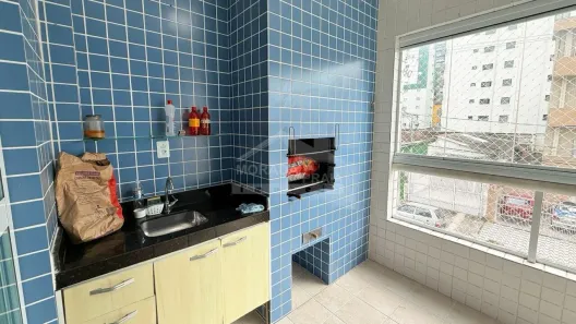 Apartamento com 2 Quartos para alugar, 85m² no Guilhermina, Praia Grande